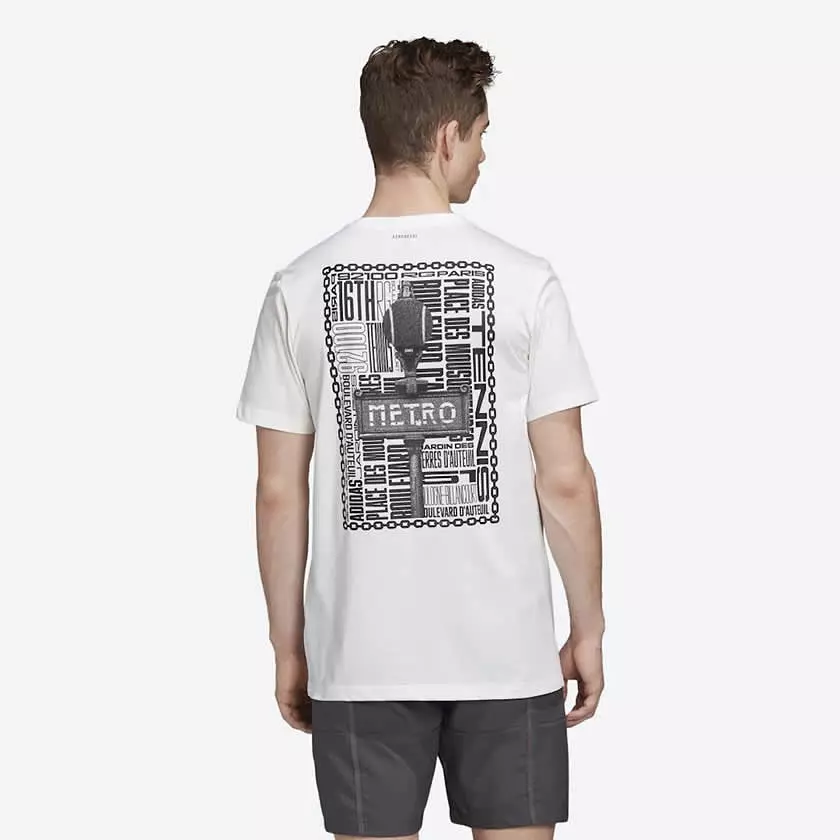 Adidas Men's Paris Graphic Tee Shirt FM4419