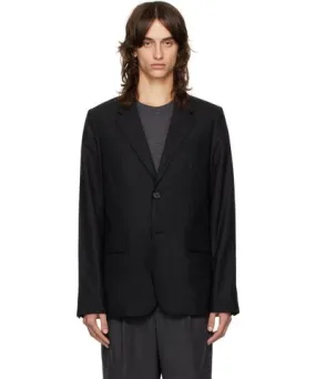 AMI PARIS Black Two Button Jacket