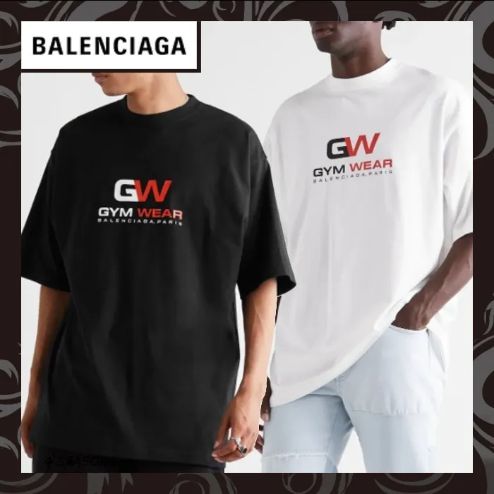 BALENCIAGA  |Cotton Logo Luxury FX Advantage / Exclusive T-Shirts