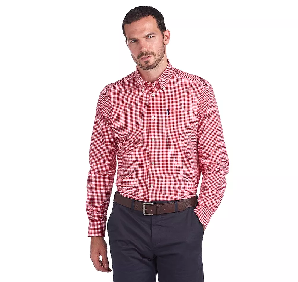 Barbour Men's Gingham 2 Tailored Shirt - Long Sleeved