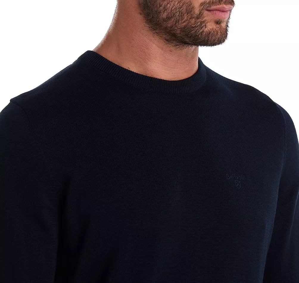 Barbour Men's Pima Cotton Crew Neck Jumper