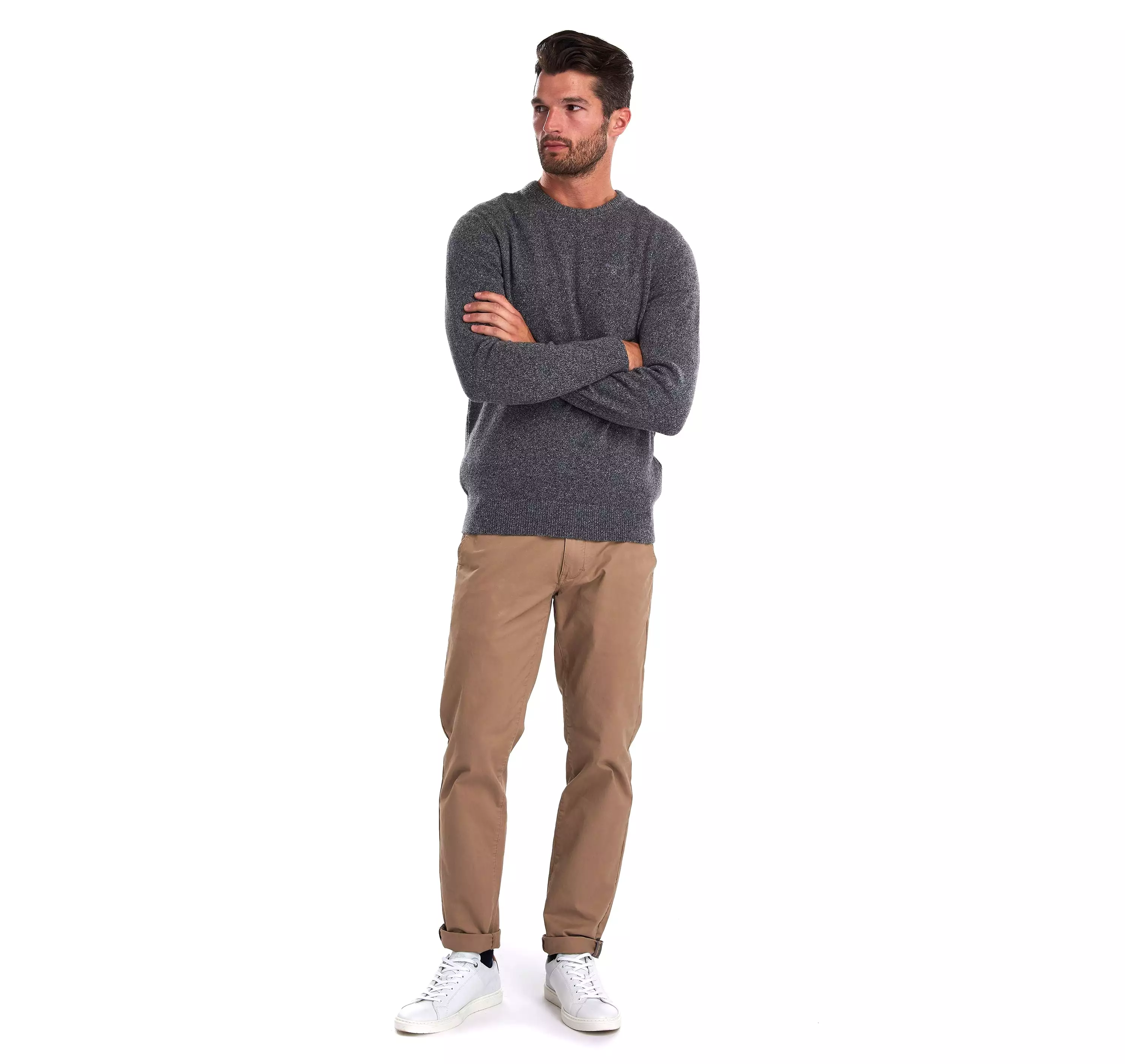 Barbour Men's Tisbury Crew Neck Jumper