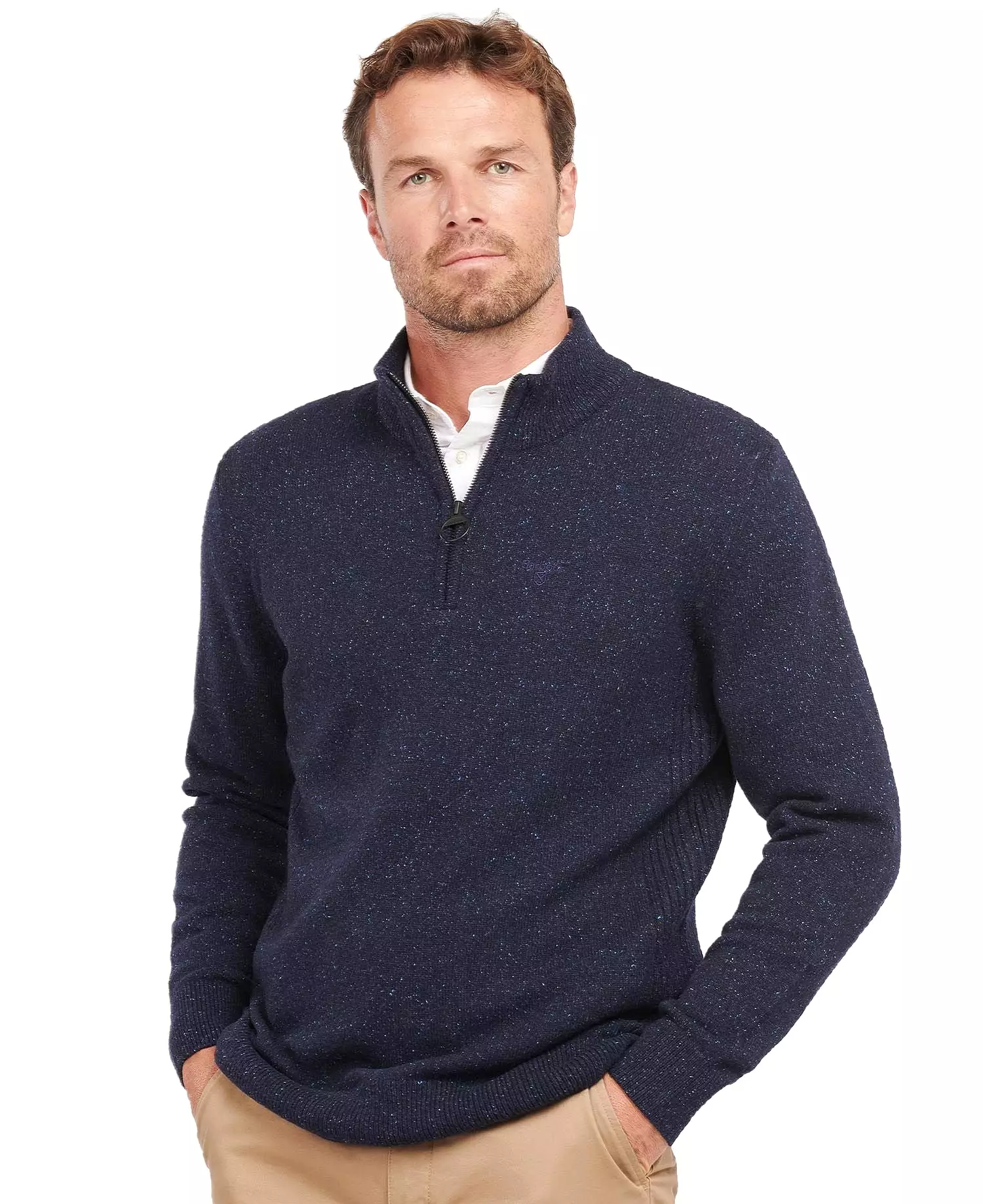 Barbour Men's Tisbury Half Zip Jumper