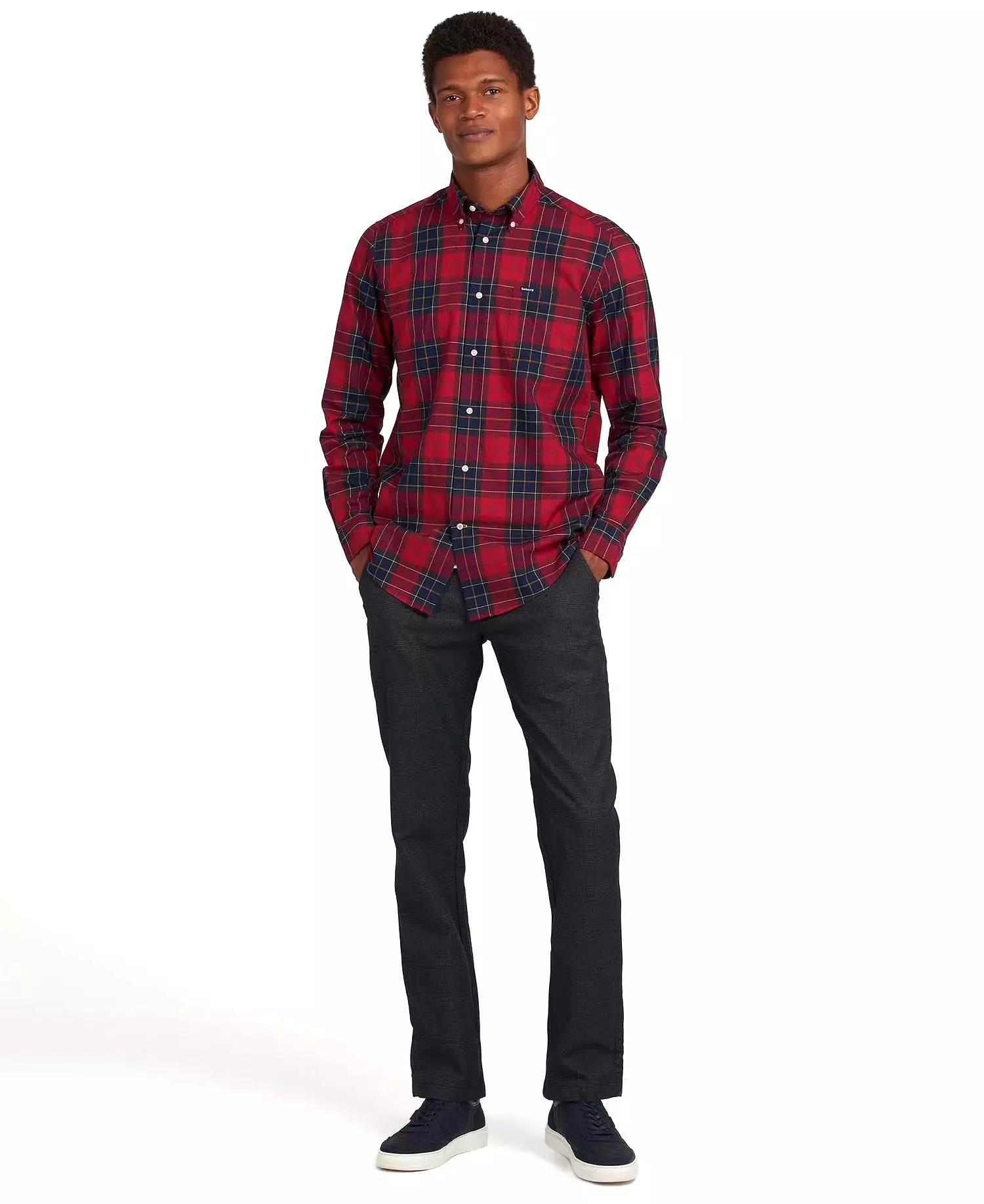 Barbour Men's Wetherham Tartan Check Shirt - Long Sleeved