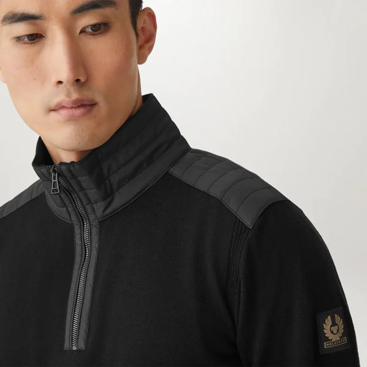 Belstaff - Kilmington Quarter Zip in Black