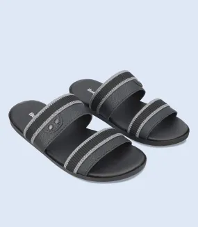 BM5676-BLACK-Men Slipper