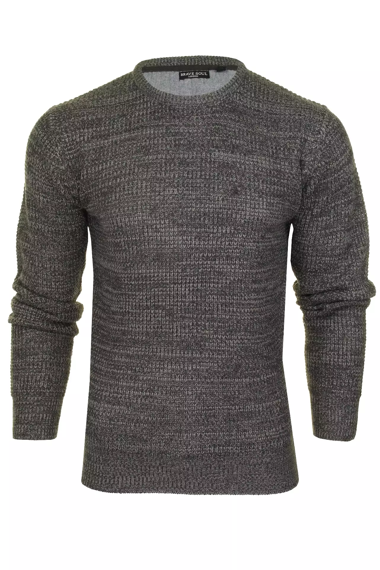 Brave Soul Men's Jumper Neutron Long Sleeved