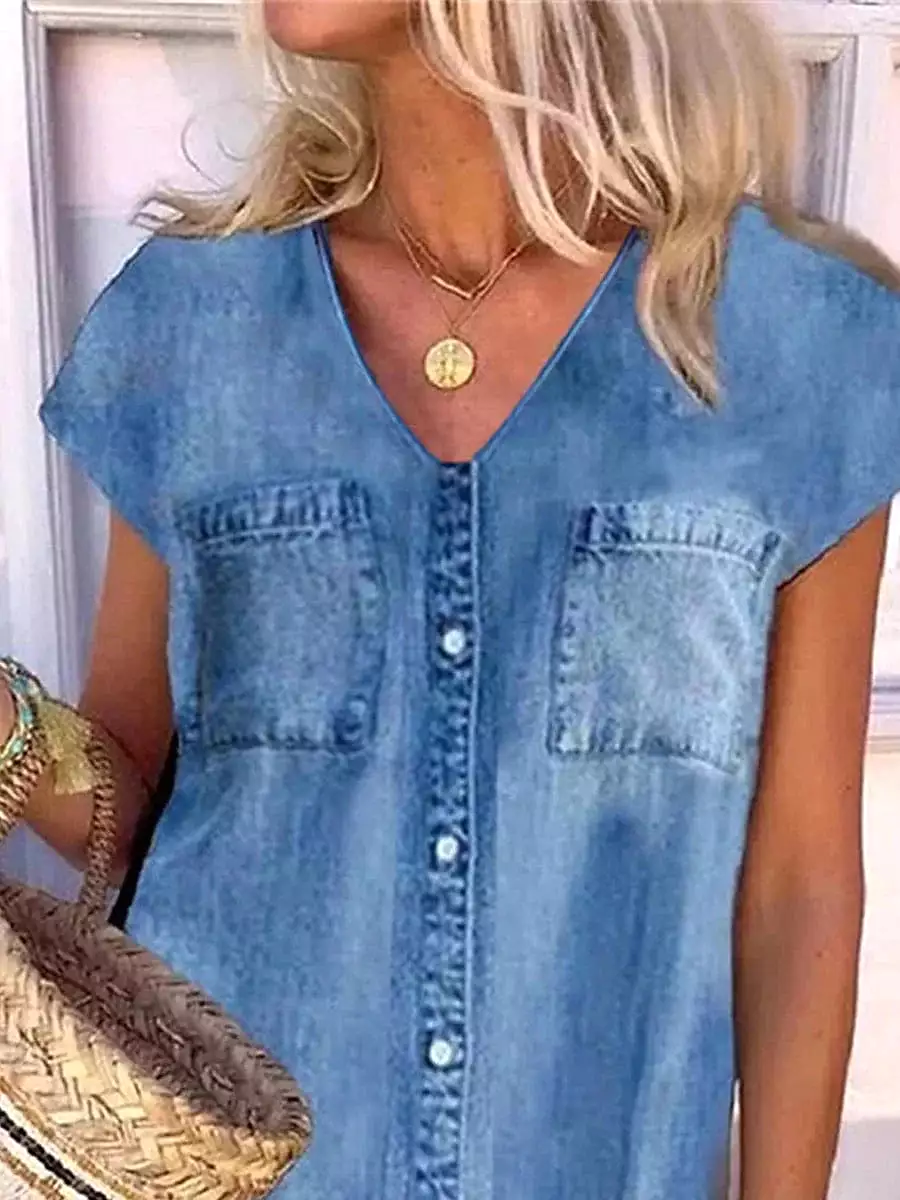 Denim Shirt Dress for Women: Stylish and Versatile Casual Wear