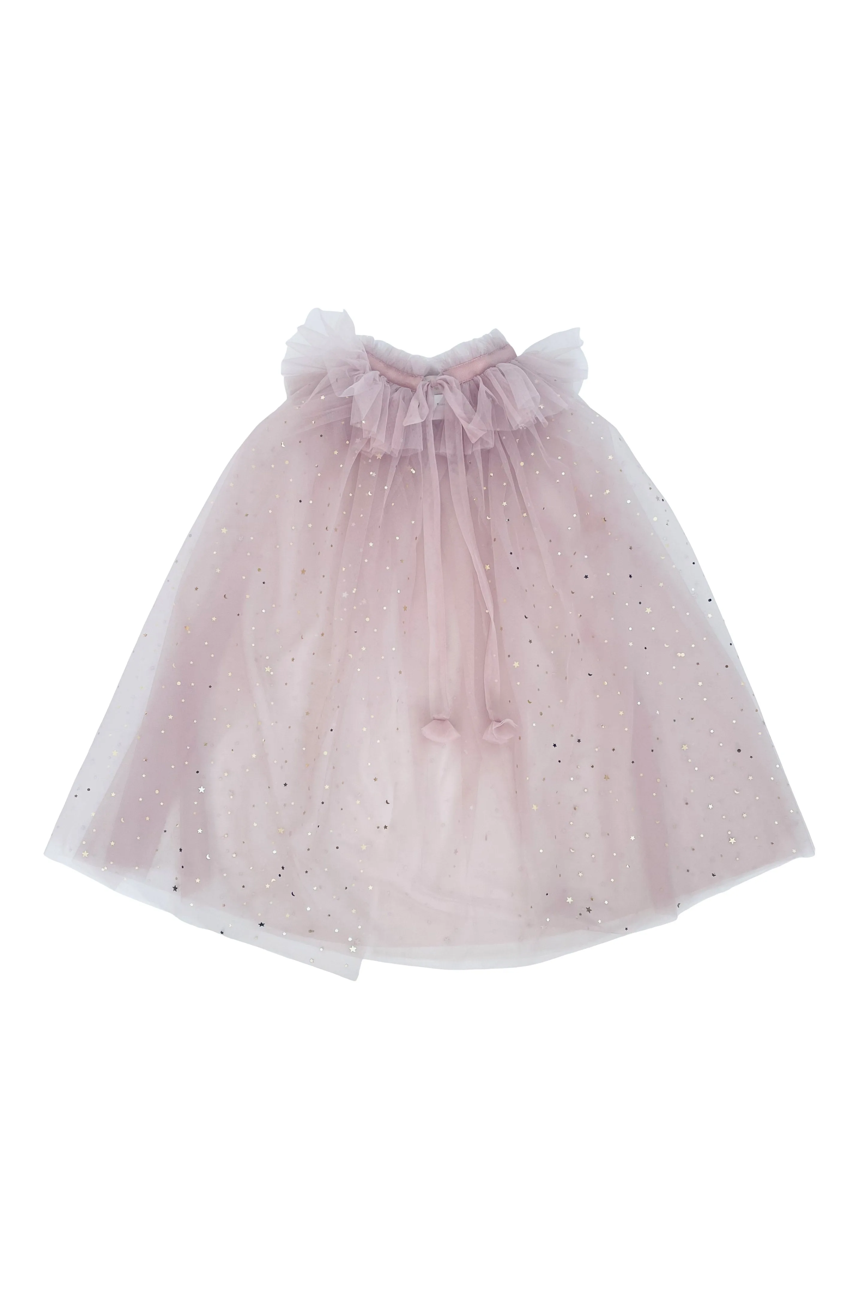 DOLLY STARS & MOON   TULLE CAPE dusty violet