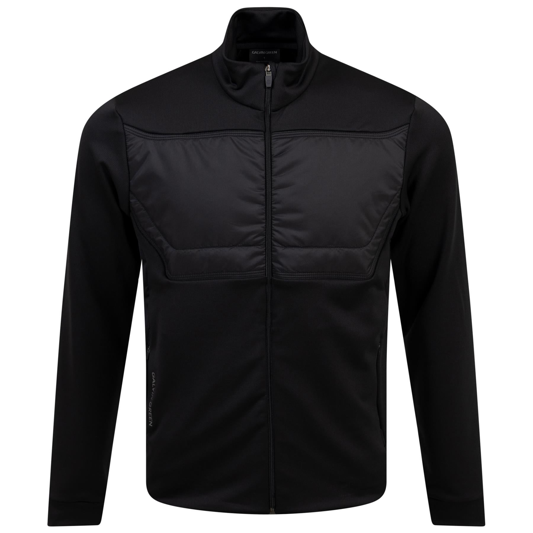 Dylan Insula Full Zip Hybrid Jacket Black - SS24