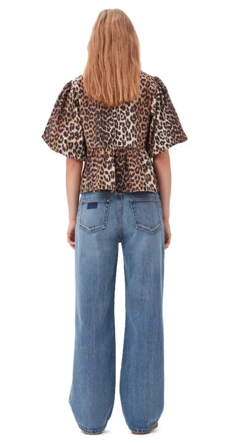 Ganni  |Leopard Patterns Shirts & Blouses