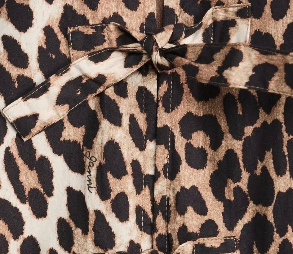 Ganni  |Leopard Patterns Shirts & Blouses