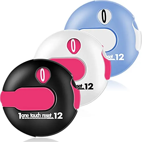 Golf Score Clickers - NEW Bright Color 3 Pieces Golf Stroke Counter