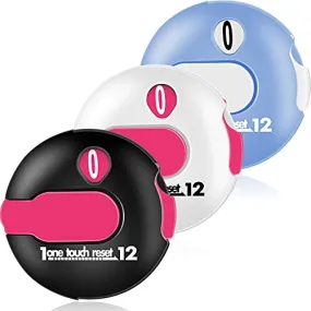 Golf Score Clickers - NEW Bright Color 3 Pieces Golf Stroke Counter