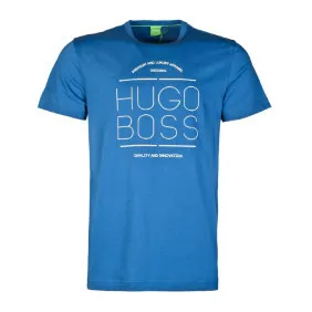 Hugo Boss  |Cotton Short Sleeves Logo T-Shirts