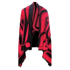 Indigenous Art Reversible Fashion Cape