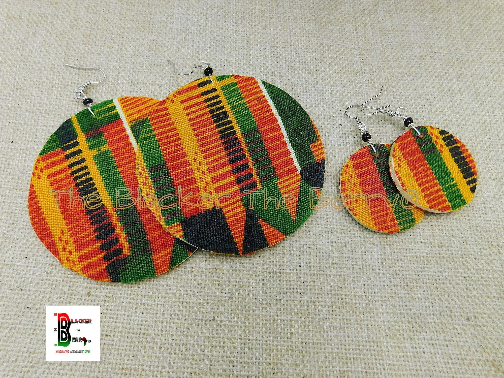 Kente Earrings Jewelry Ankara Earrings Set Mother Daughter Gift Ideas Handmade