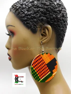 Kente Earrings Jewelry Ankara Earrings Set Mother Daughter Gift Ideas Handmade