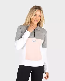 LADIES FLEECE-HALF ZIP-BONNIE