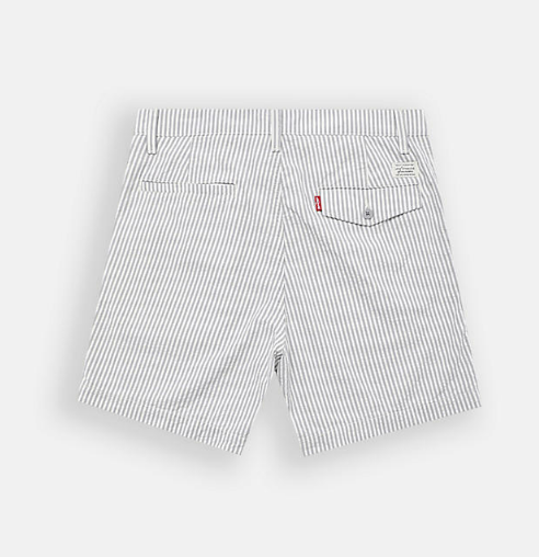 LEVI’S MEN’S XX CHINO AUTHENTIC SHORT - MARLON STRIPE WEATHERVANE