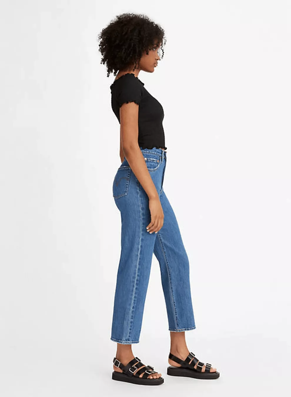 Levi's RIBCAGE STRAIGHT ANKLE WOMEN'S JEANS - 726930117