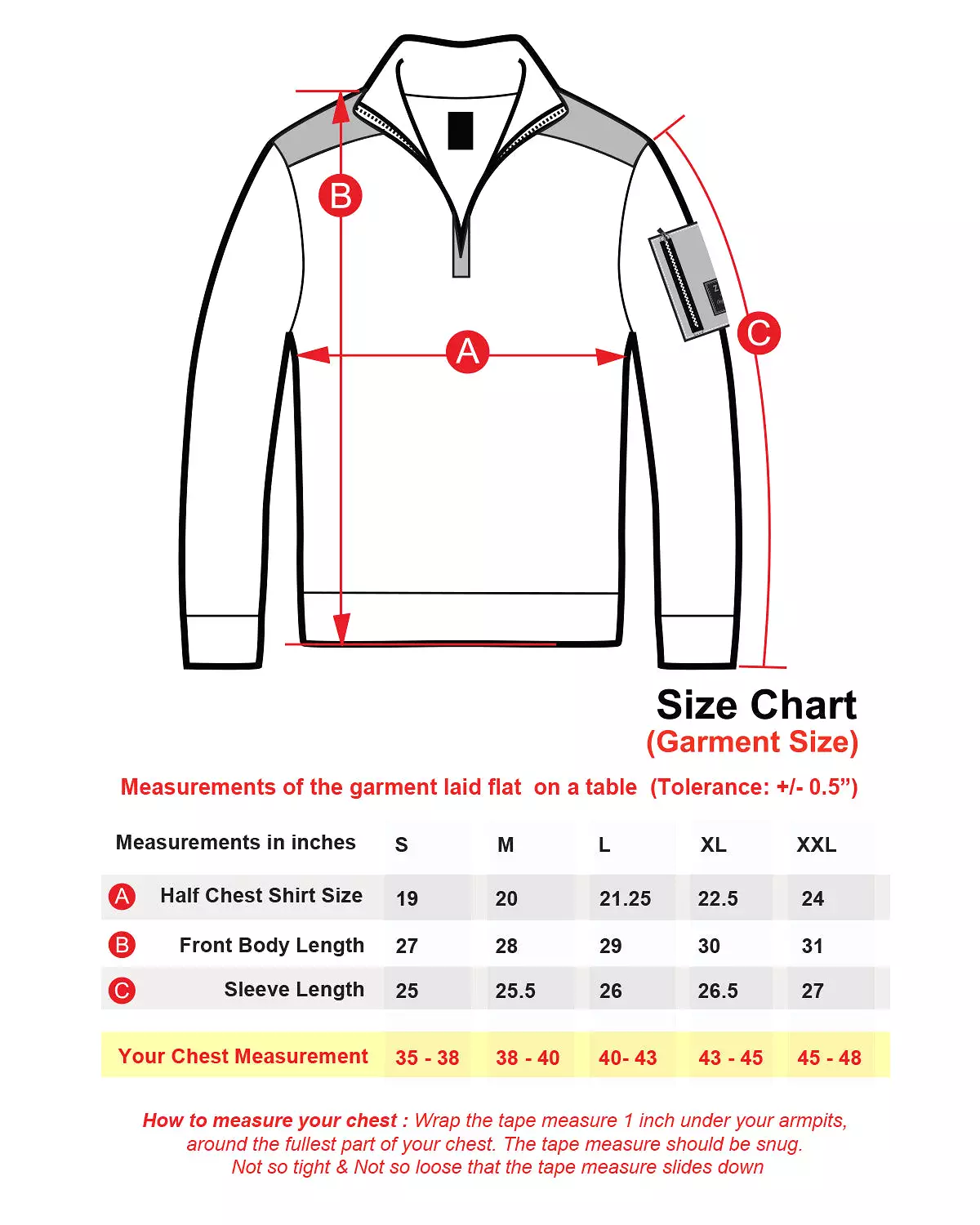 Long Sleeve Pullover Quarter Zip Mock Neck Polo Sweater with Pocket