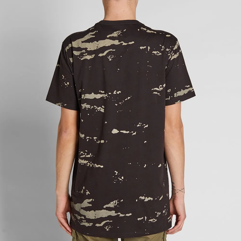 Maharishi Camo Mid Slouch TeeZèbre Noir