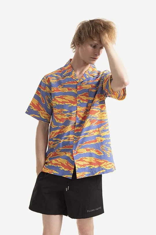 Maharishi cotton shirt Tigerskins x Warhol men's