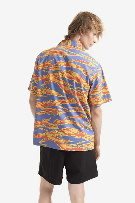 Maharishi cotton shirt Tigerskins x Warhol men's