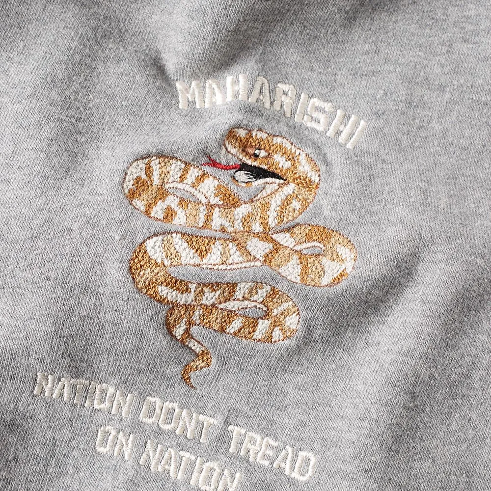 Maharishi Integrated Adder Crew SweatGrey Marl