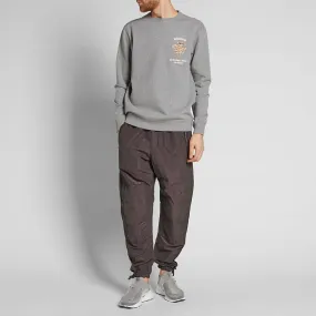 Maharishi Integrated Adder Crew SweatGrey Marl