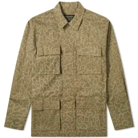 Maharishi Mamushi Camo BDU Shirt JacketWoodland