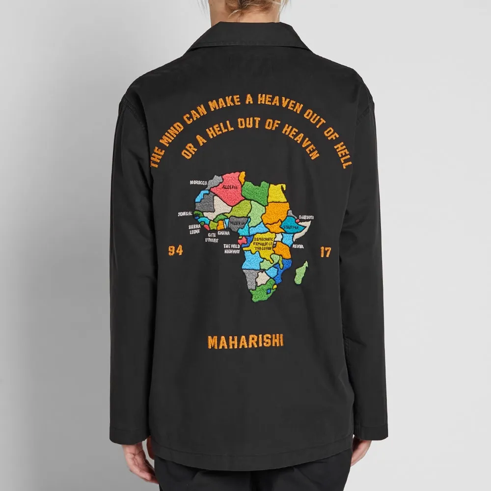 Maharishi Tour d'Afrique OvershirtBlack