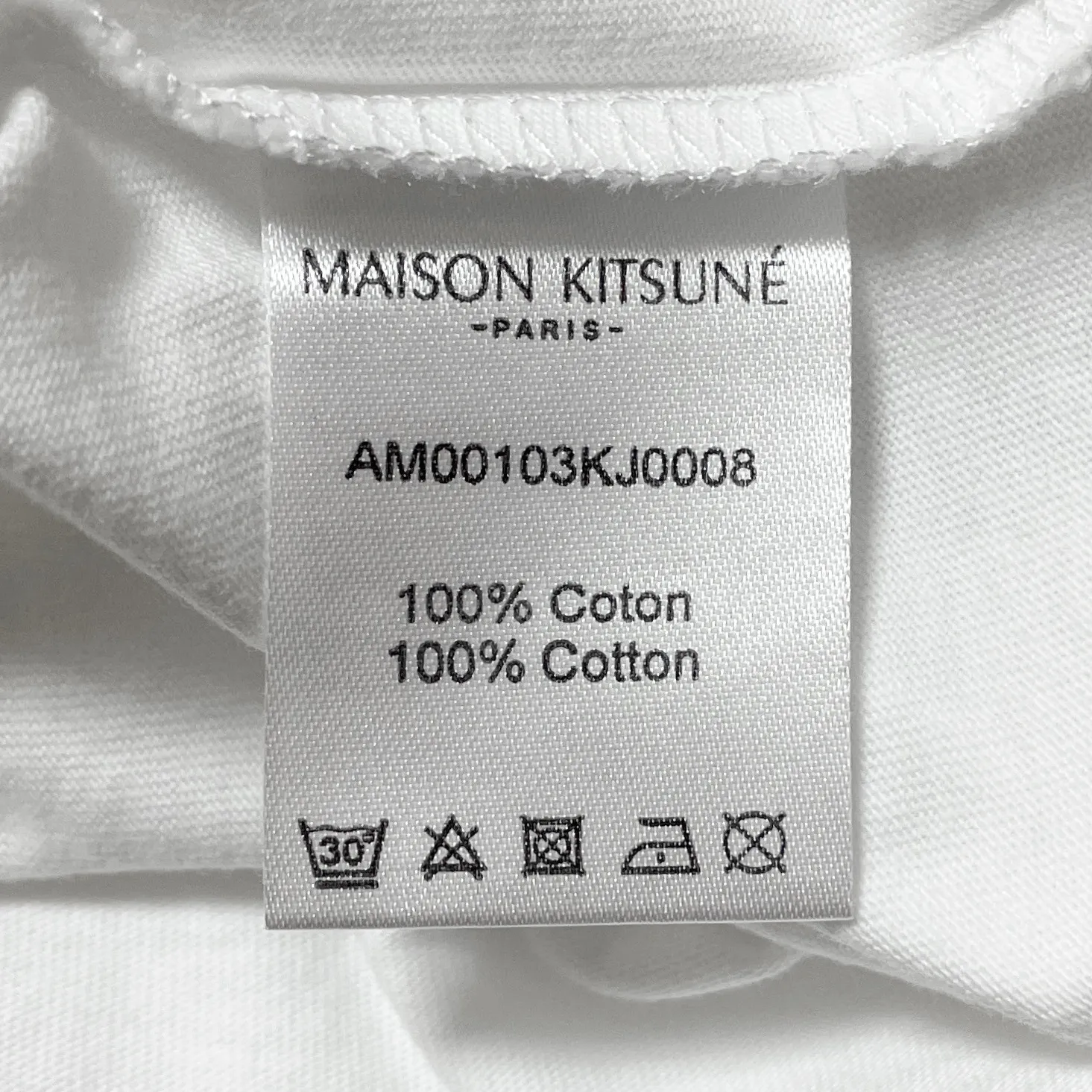 MAISON KITSUNE  |Crew Neck Unisex Cotton Short Sleeves Logo Designers