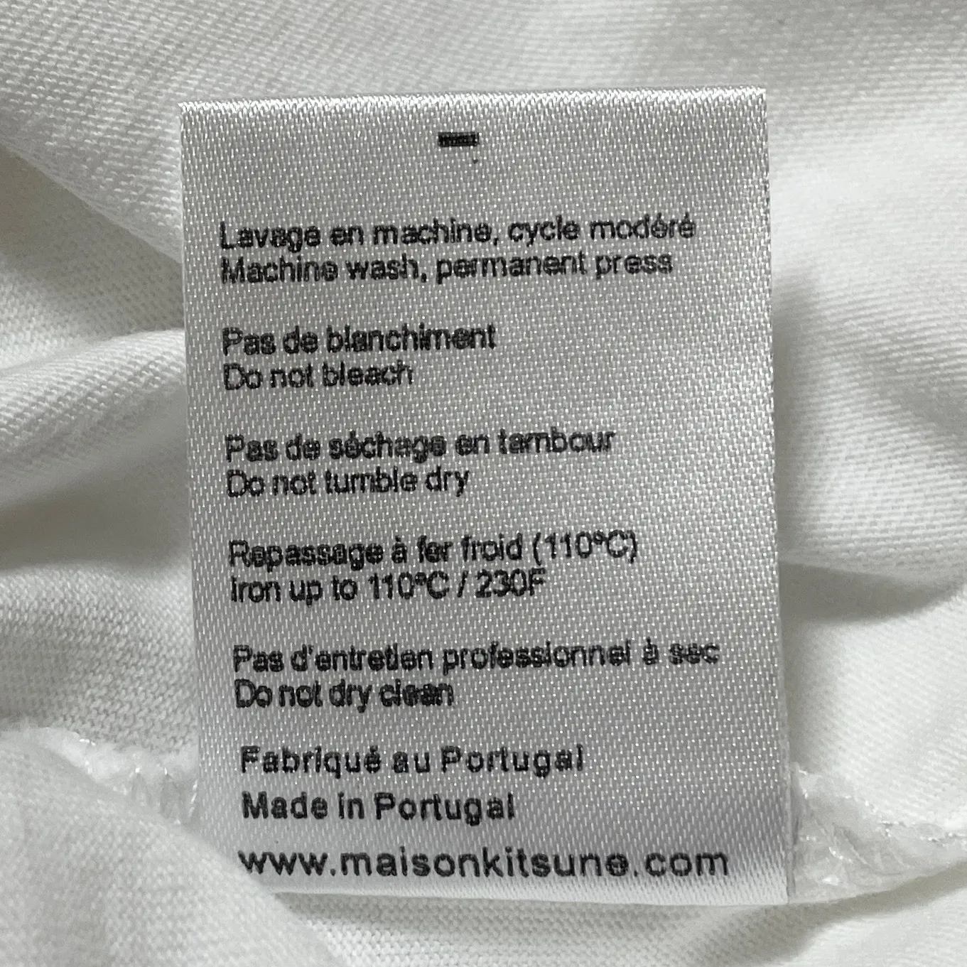 MAISON KITSUNE  |Crew Neck Unisex Cotton Short Sleeves Logo Designers