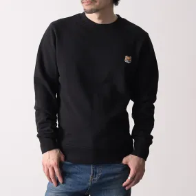 MAISON KITSUNE  |Crew Neck Unisex Long Sleeves Plain Cotton Logo Designers