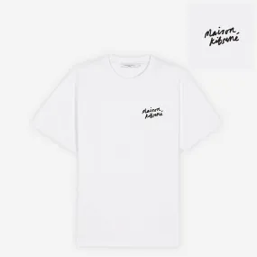 MAISON KITSUNE  |Street Style Cotton Short Sleeves Logo Designers T-Shirts