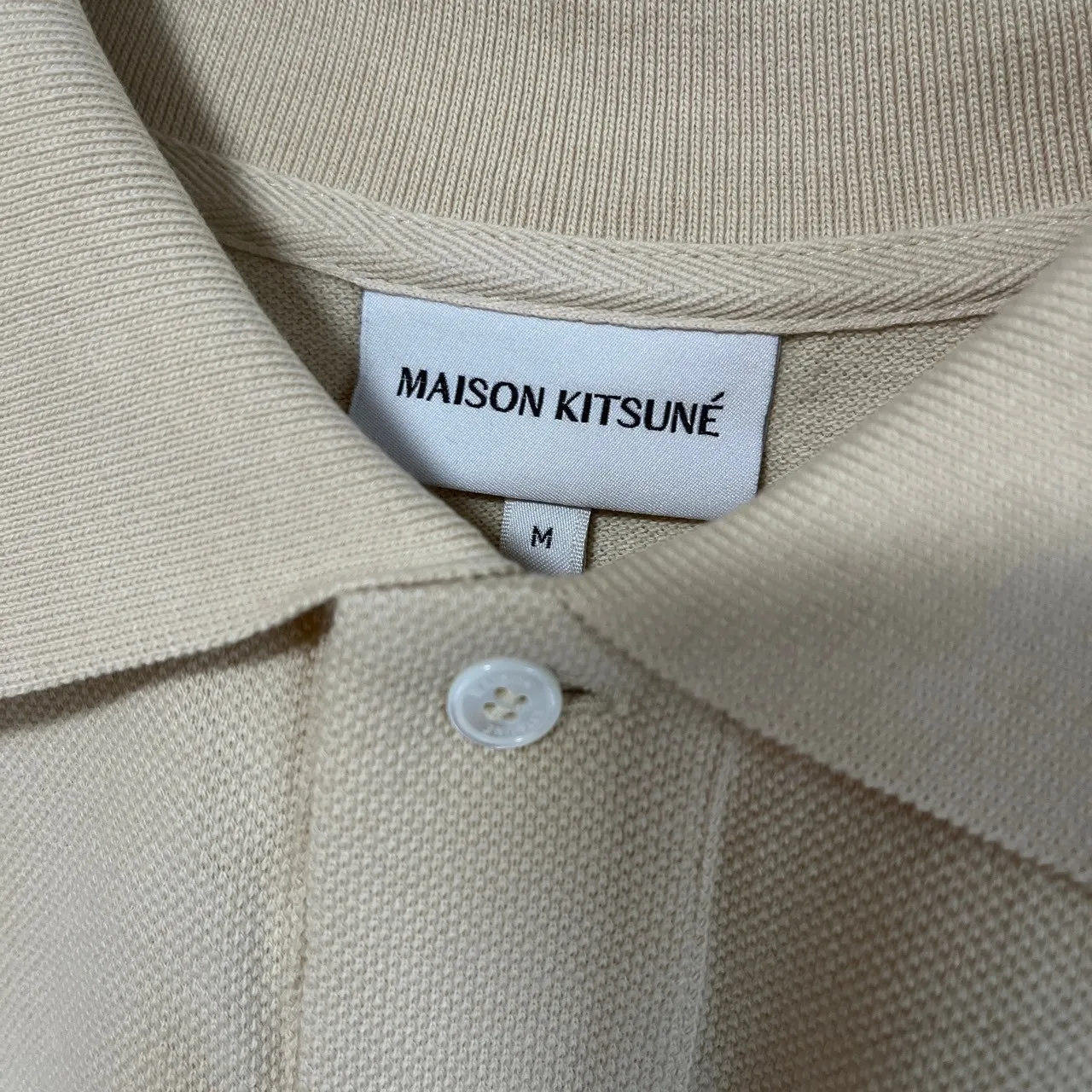 MAISON KITSUNE  |Unisex Plain Cotton Short Sleeves Logo Designers Polos