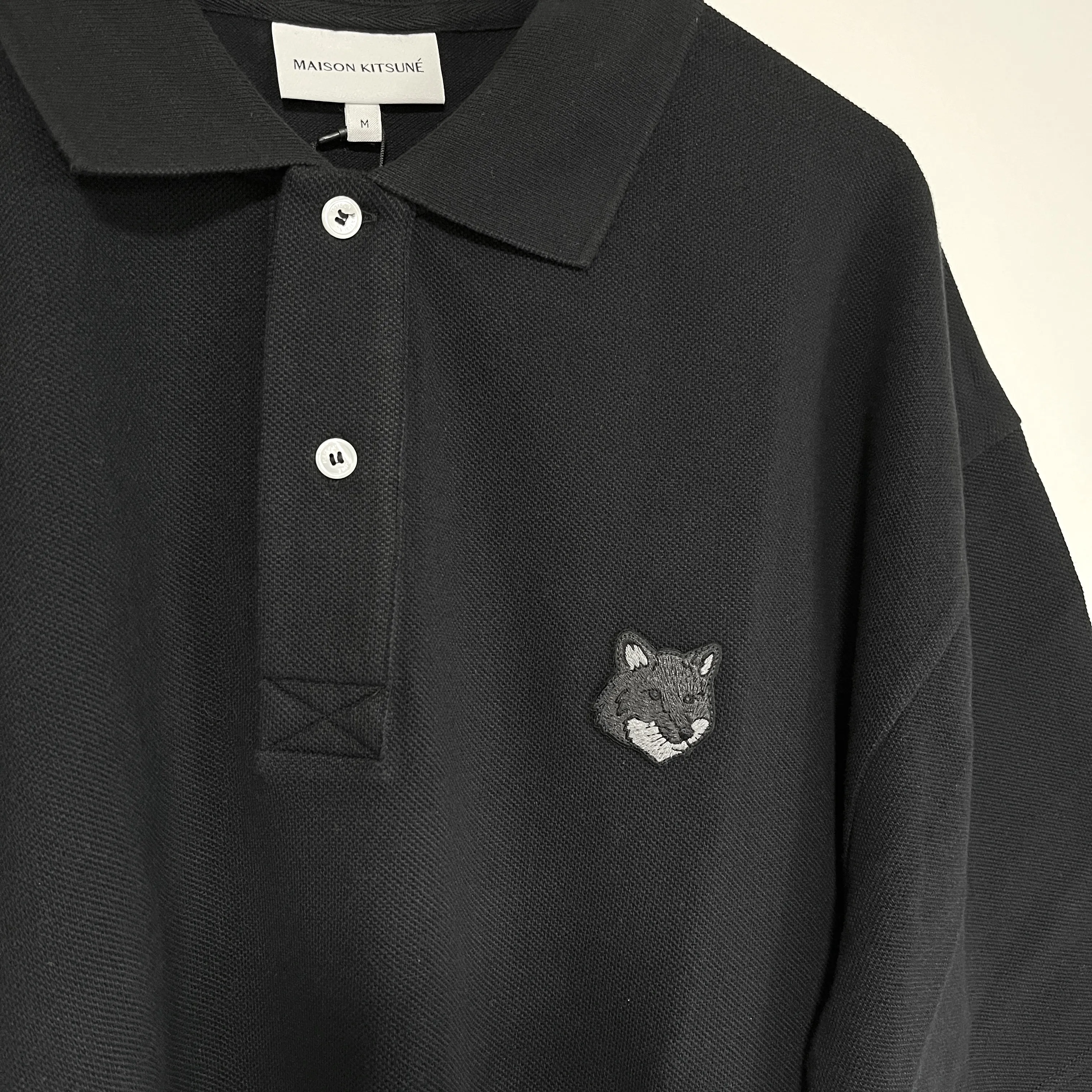 MAISON KITSUNE  |Unisex Plain Cotton Short Sleeves Logo Designers Polos