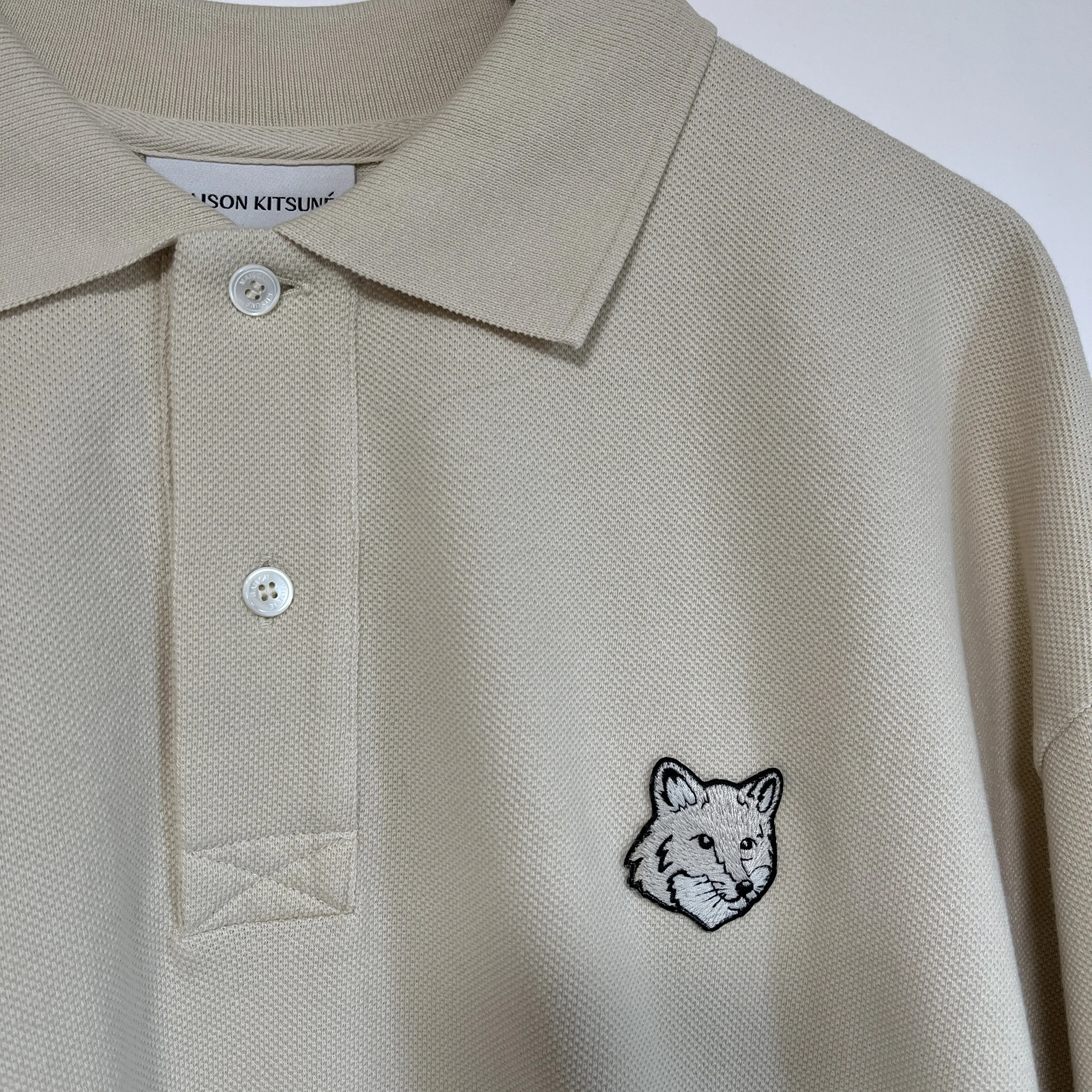 MAISON KITSUNE  |Unisex Plain Cotton Short Sleeves Logo Designers Polos