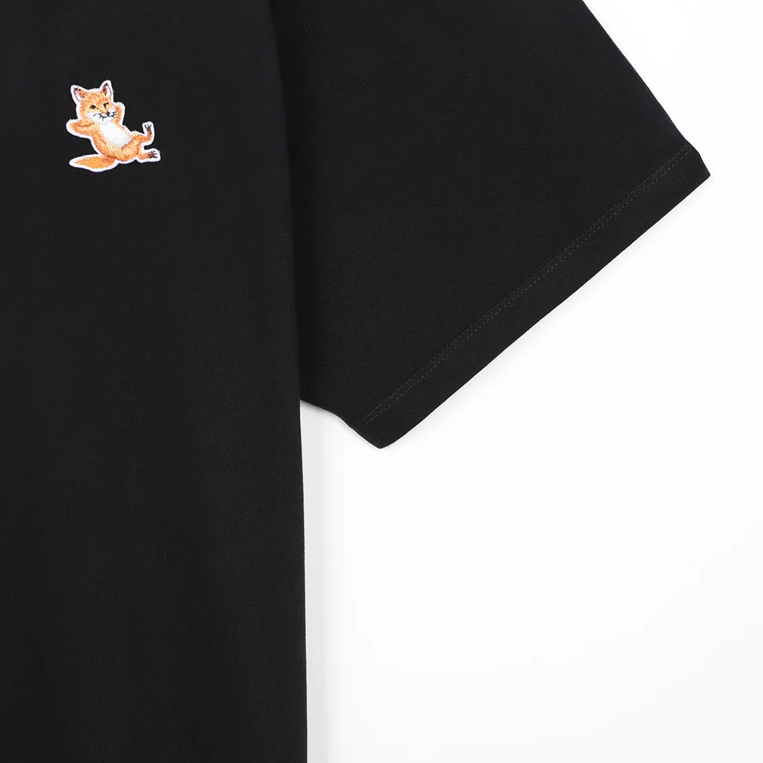 MAISON KITSUNE  |Unisex Street Style Cotton Short Sleeves Logo Designers