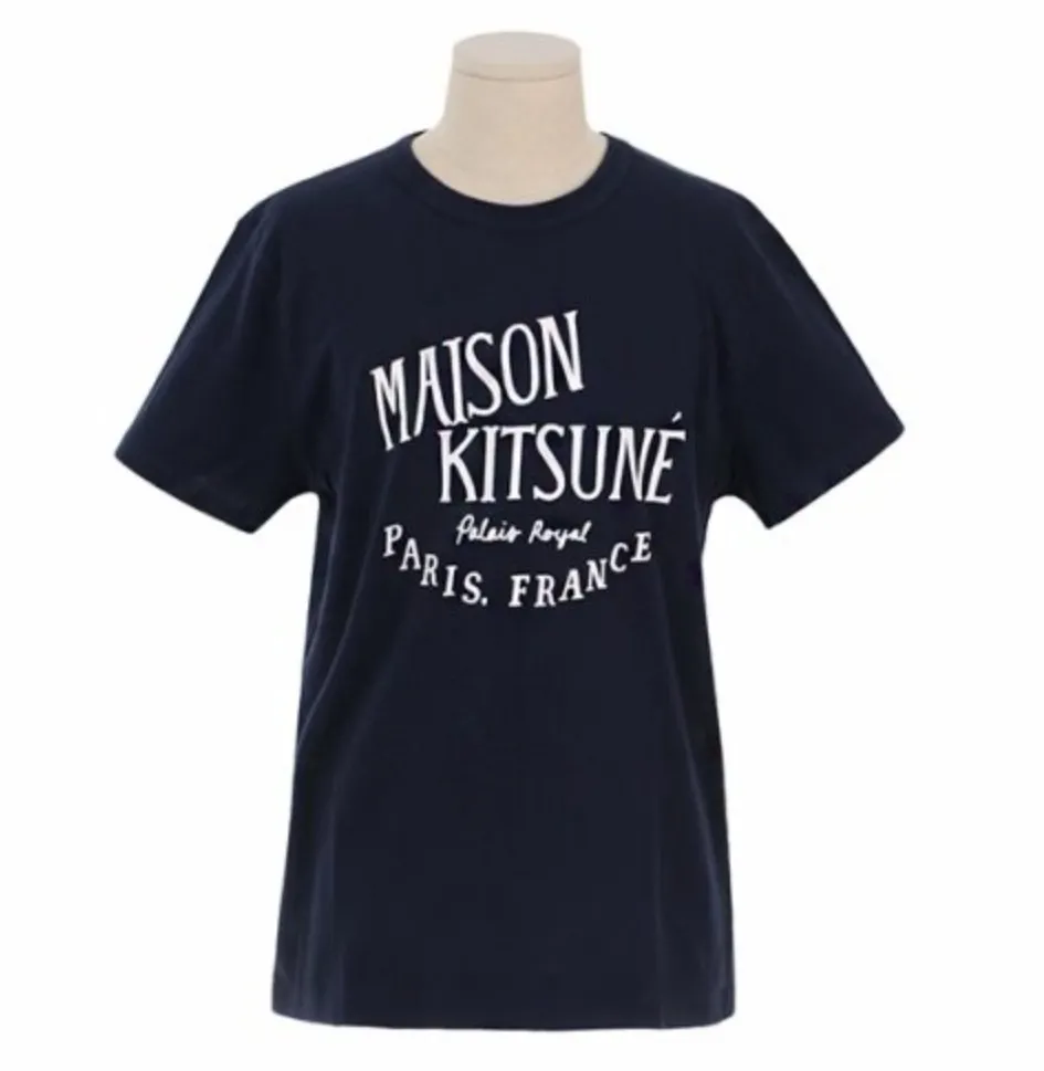 MAISON KITSUNE  |Unisex Street Style Logo Designers T-Shirts