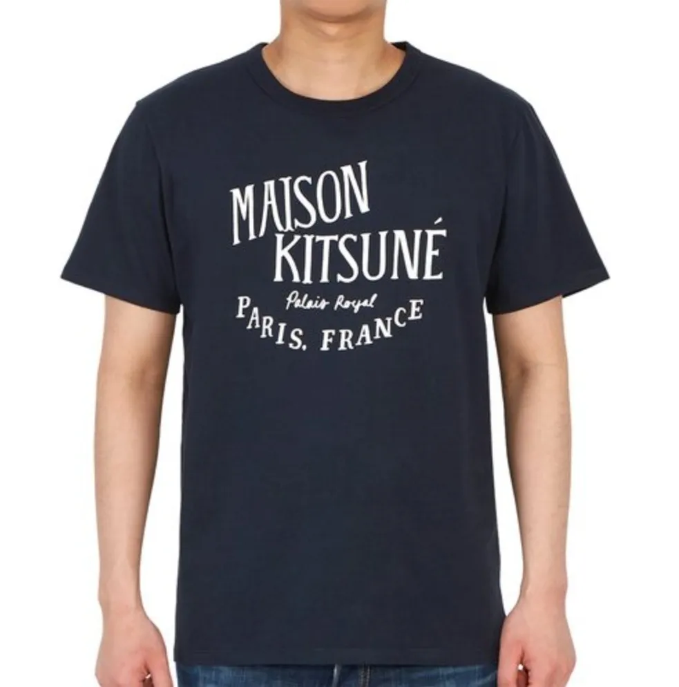 MAISON KITSUNE  |Unisex Street Style Logo Designers T-Shirts