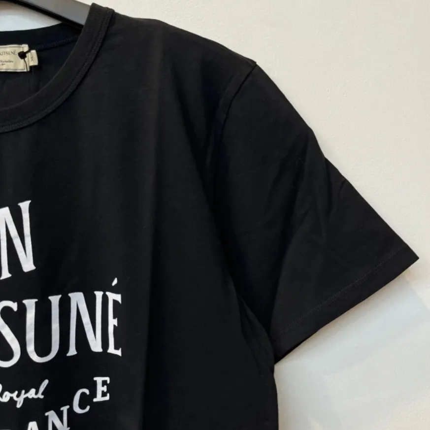 MAISON KITSUNE  |Unisex Street Style Logo Designers T-Shirts