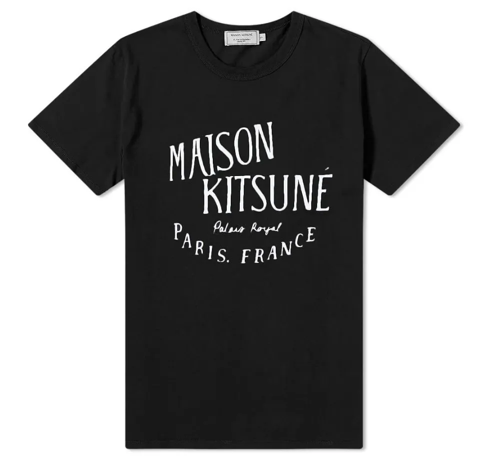 MAISON KITSUNE  |Unisex Street Style Logo Designers T-Shirts