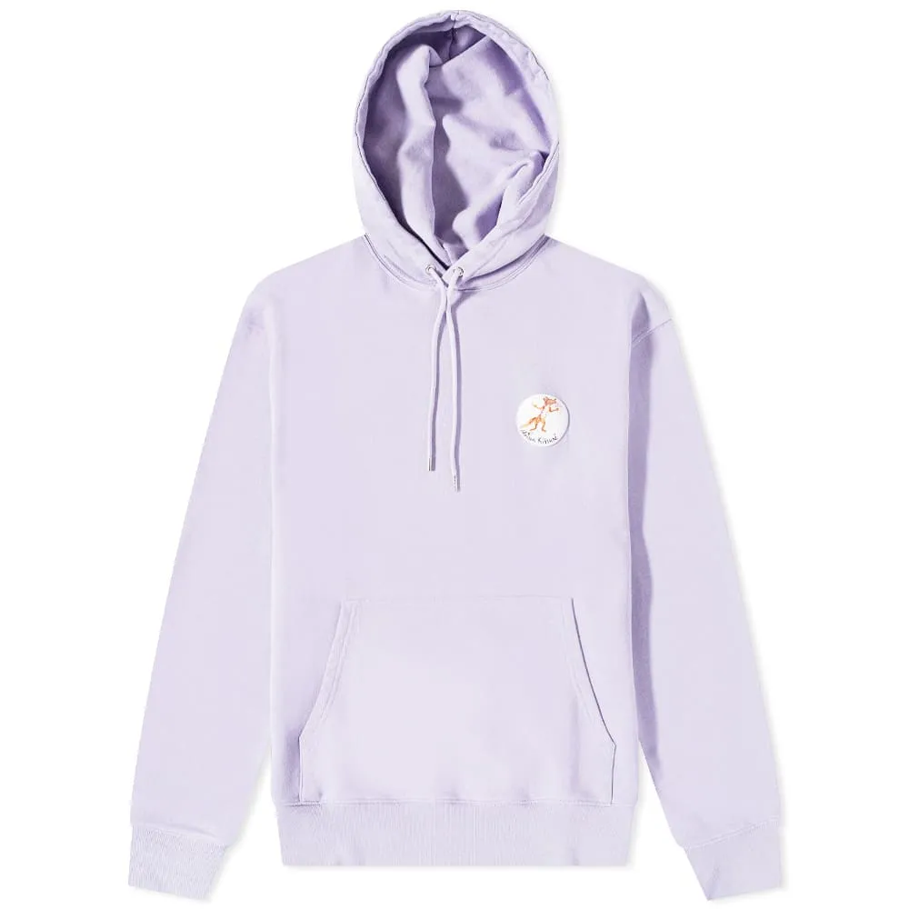 Maison Kitsune x Olympia Le Tan Flower Fox Patch HoodieMisty Lilac