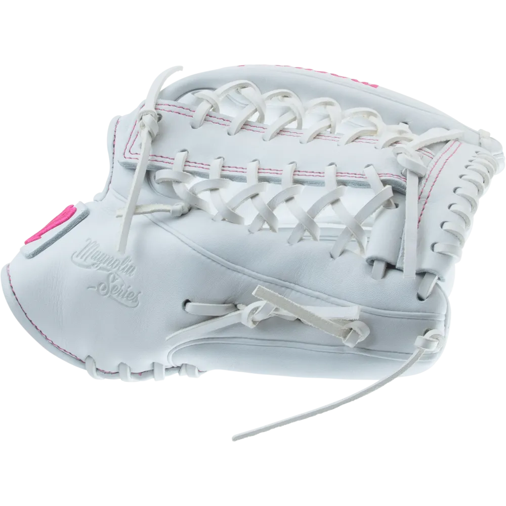 Marucci Magnolia 47A6 12.5 Fastpitch Glove: MFG3MG47A6FP-W/PK