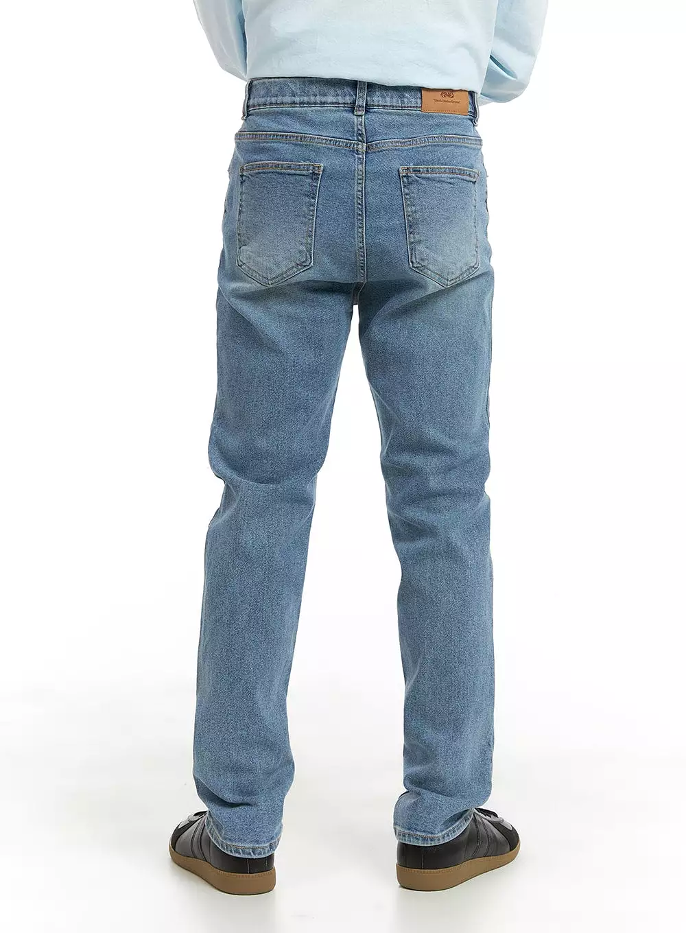 Men's Classic Straight Leg Denim Jeans IA401