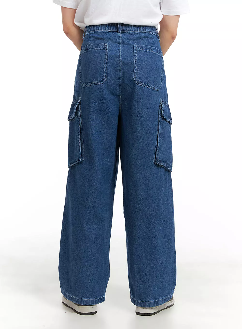 Men's Wide Fit Cargo Jeans IA402