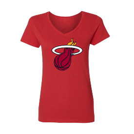 Miami HEAT Red Logo Women's Tee